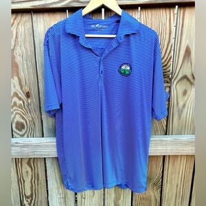 HL Sport Polo Shirt Luxury Performance Mens Carolinas GOLF ASSOCIATION Sz. M